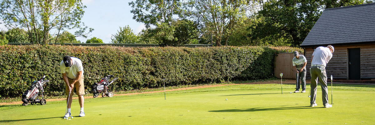 Members' Practise Facilities at Fynn Valley